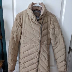 Brooklyn Industries Taupe Chalet Down Coat